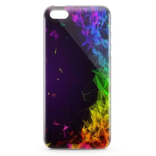 Apple iPhone SE Kılıf Prizma Arka Kapak Koruma Desenli Full Koruyucu
