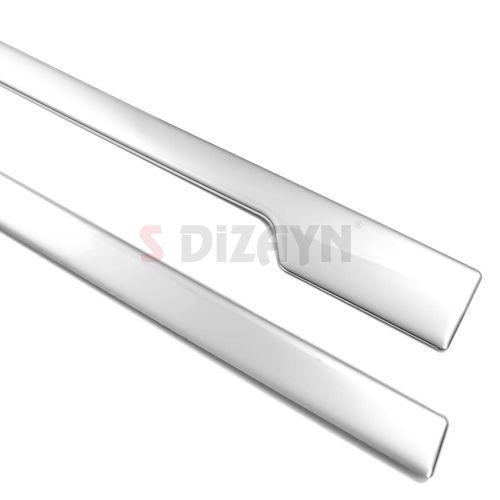 S-Dizayn Ford Courier Krom Sürgülü Kapı Çıtası 2 Prç. 2023 Üzeri A+ Kalite