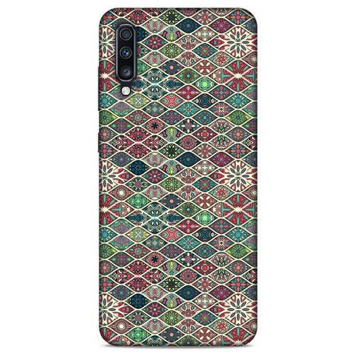 Ethnic Culture (3) Samsung Galaxy A70s Kılıf Silikon Kapak Desenli