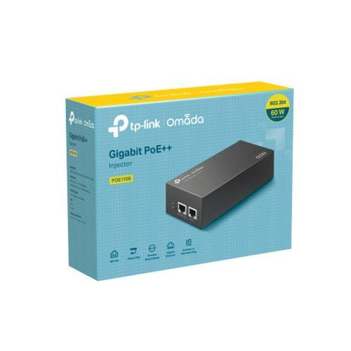 OMADA POE170S, 2 Port Gigabit, 60W PoE++ Metal Kasa Masaüstü Injector