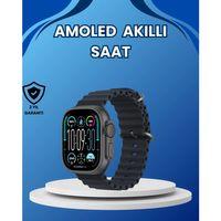 Amoled Ultra Akıllı Saat 15 Gün Batarya Güçlü Ekran