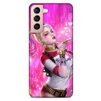 Samsung Galaxy S21 Uyumlu Kılıf Harley Quinn (4) Koruma Kılıfı Fuşya