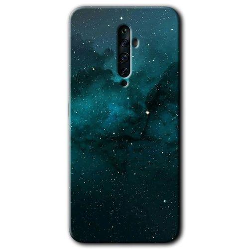 Oppo Reno 2z Kılıf HD Baskılı Desen + Hayalet Cam Yandan Görünmez