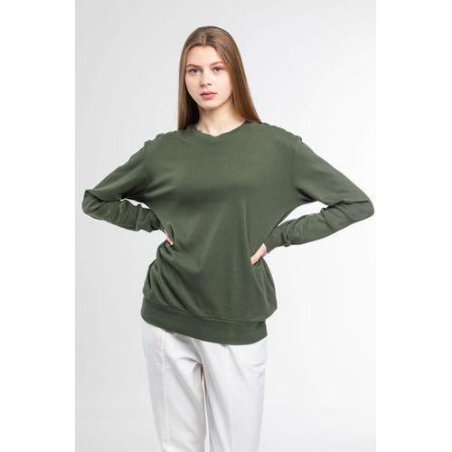 Süperlife Kadın Bisiklet Yaka Regular Fit Sweatshirt spr21k17