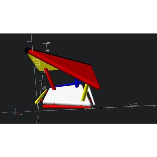 Mondriaan Kuş Evi Eskizi 3D Baskı (Bu ürün Sadece Plastik parçadır - Almadan Önce Soru Sorabilirsiniz)