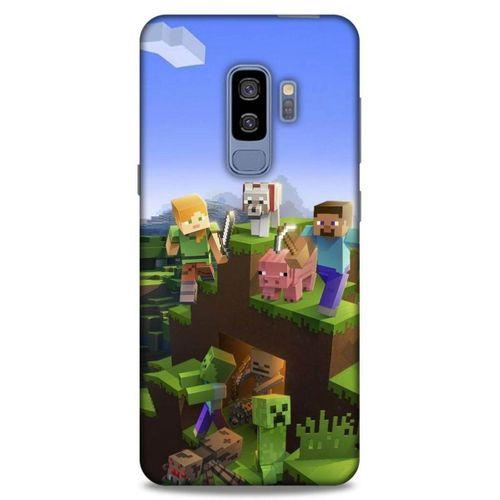 Lopard Samsung Galaxy S9 Plus Uyumlu Kılıf PiXel (29) Arka Koruma Kılıfı Tüm Karakterler