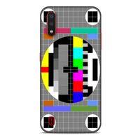Retro (24) Desen Darbe Emici Kılıf Renkli Samsung Galaxy A01 Kılıf