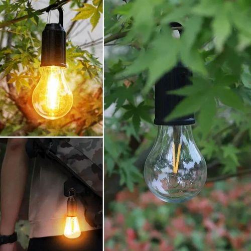 Şarj Olabilen 3 Farklı Mod Led'li Kendiliğinden Asma Kancalı Kamp,dış Cephe Lambası