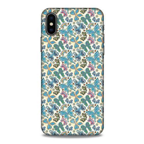 Apple iPhone XS Kılıf Kelebek Etkisi (18) Telefon Kılıfları Şeker Pembe