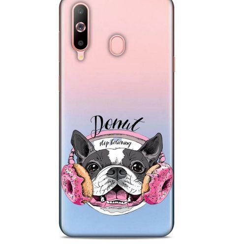 Zoologix (18) Samsung Galaxy A60 Şeffaf Kılıf Silikon Desenli