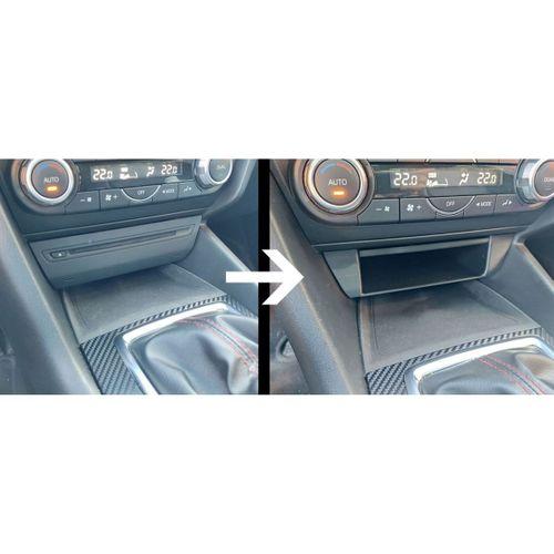 Mazda 3 Cd Çalar yerini Torpido Gözüne Dönüştürme Braketi ABS Baskı 00745