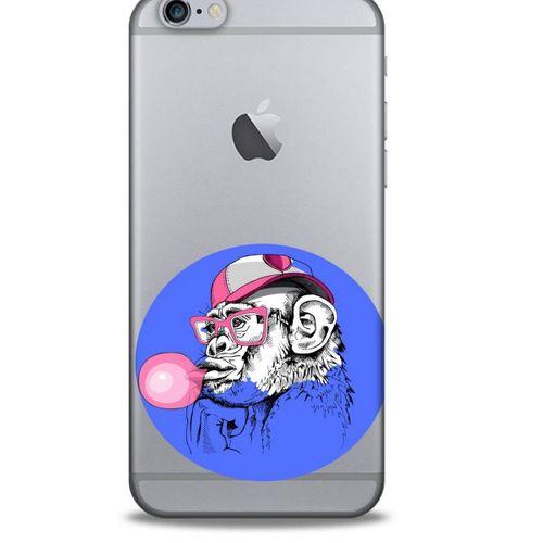 Zoologix (9) Apple Iphone 6 Şeffaf Kılıf Silikon Desenli