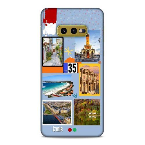 Lopard Samsung Galaxy S10e Uyumlu Kılıf Şehirli ※ (35) İzmir Fit Design Kılıf