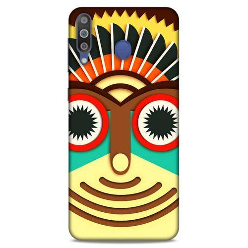 Lopard Samsung Galaxy M30 Uyumlu Kılıf Soyut Sanat (3) Baskılı Kapak