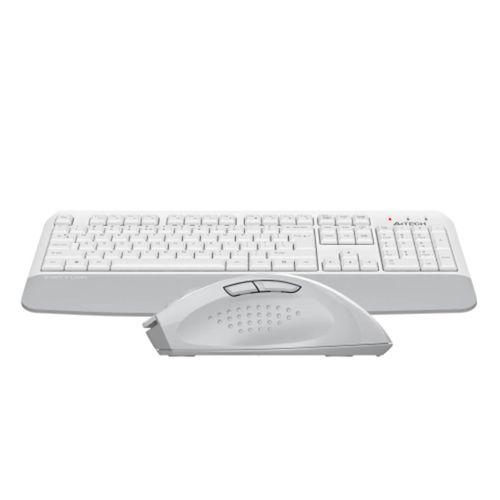 A4 TECH FG2500S PLUS, Beyaz, FSTYLER, 2.4Ghz Kablosuz, Türkçe Q, M.Medya Klavye Mouse Set