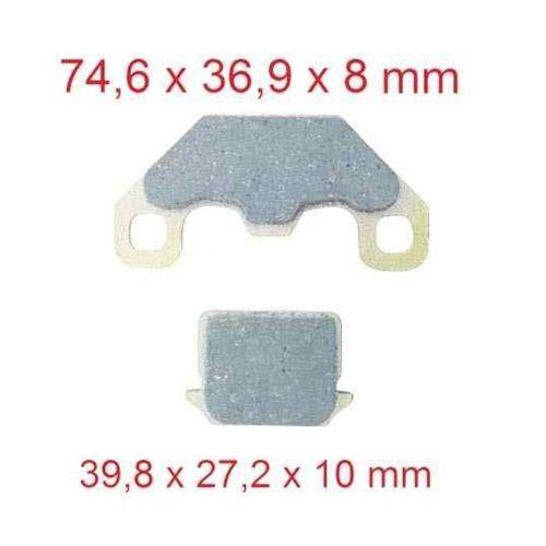 YUKİ E-Bis Yuki Lotus Ön Fren Disk Balatası Tk