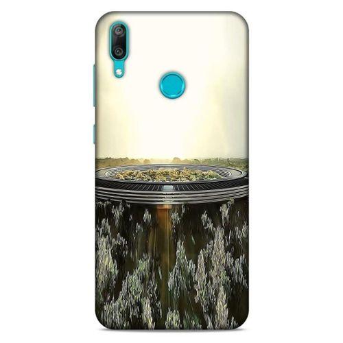 Huawei Y7 Prime 2019 Kılıf Dünya Mimarisi (44) Tough Armor Kılıf Apple Park Kampüs