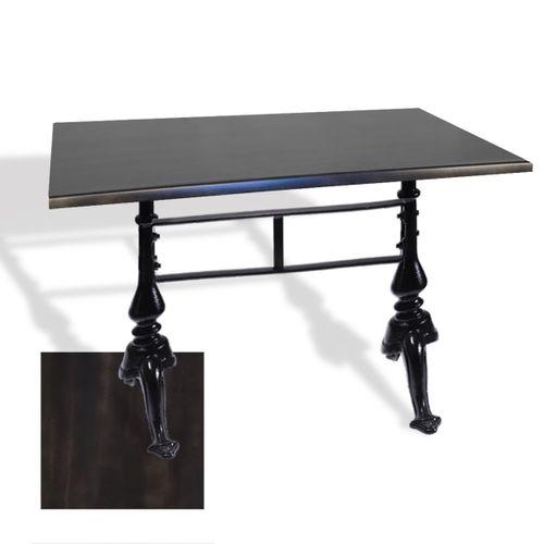 Dockers Çipa 3001 Döküm Ayak Masa 80x140 cm - (Werzalit, Wermodin ve Allzalit Tabla) - Rocked