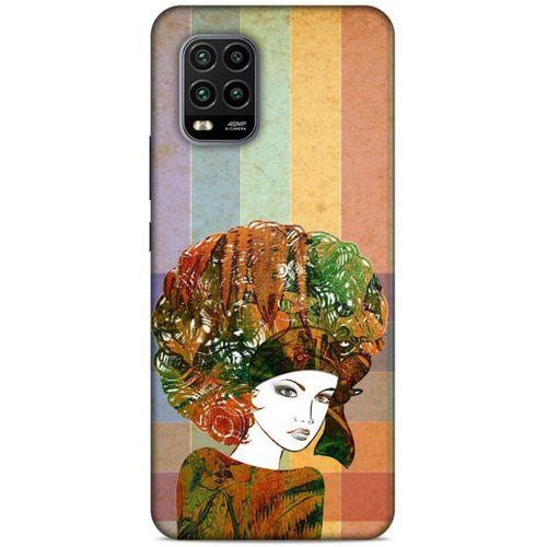 Lopard Xiaomi Mi 10 Lite Uyumlu Kılıf Sürreal Yüzler ♀ (33) Hybrid Kılıf Baskılı