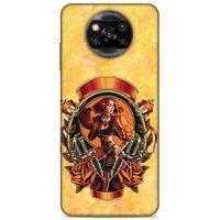 Lopard Xiaomi Redmi Poco X3 Uyumlu Kılıf Tattoo's (15) Antişok Kılıf Kadın Dövmeleri