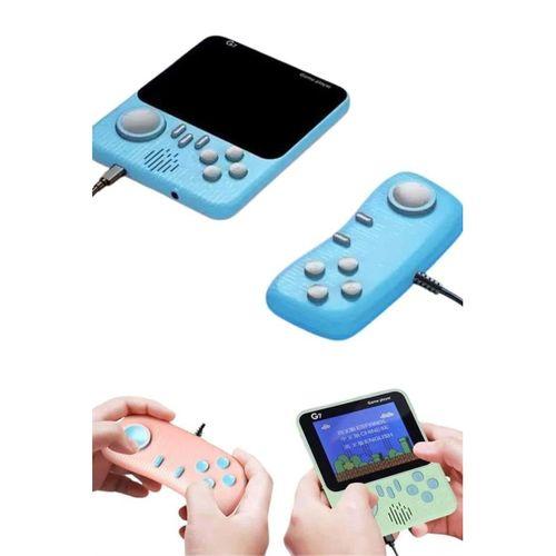 Çift Konsol 666 Adet Retro Oyun El Atarisi Taşınabilir 3.5 İnç Ekran