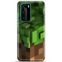 Lopard Huawei P40 Pro Uyumlu Kılıf PiXel (30) Silicone Case Block