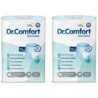 Dr.Comfort Yetişkin Emici Külot Ekstra Large 30'Lu 2 Paket 60 Adet