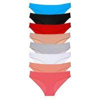 8 Adet Süper Eko Set Likralı Kadın Slip Külot Set 2