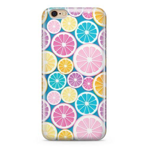 Apple iPhone 6 6s Kılıf Greyfurt Colorful Arka Kapak Koruma Desenli Full Koruyucu
