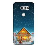 LG K50S Kılıf Snowix (8) Baskılı Kılıf Lacivert