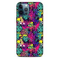 Graffitix (43) Desenli Silikon Kapak Apple iPhone 12 Pro Max Kılıf