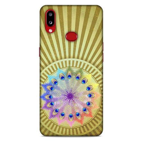 Samsung Galaxy A10s Kılıf Desenli Özel Seri Tüyler (27) Tasarımlı Kılıf
