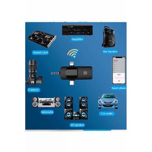 Yüksek Kalite Profesyonel 3 In 1 Kablosuz Taşınabilir Yaka Mikrofonu Youtube Facebook Tiktok