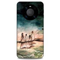 Lopard Huawei Mate 40 Pro Uyumlu Kılıf Y.Liva-2020 Seri Bizim Hikaye 04 Koruyucu Silikon