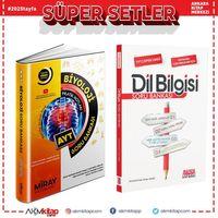 Miray Yayınları AYT Biyoloji ve AKM Dil Bilgisi Soru Bankası Seti 2 Kitap