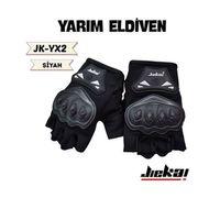 SEVGENT Eldiven Korumalı Jk Yx Parmaksız Siyah Xl