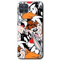 Oppo Reno 4 Lite Kılıf Baskılı Kapak - Karakterler +Tam Kaplayan Mat Seramik