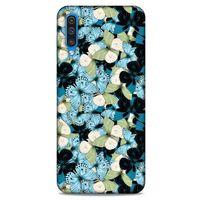 Samsung Galaxy A30s Kılıf Kelebek Etkisi (26) Tpu Silikon Kılıf Sarı Kırmızı