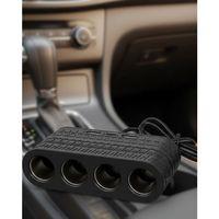 4 Çakmak Girişli Araç Çoklayıcı Type C Ve Usb Destekli Güvenli Güç Dağıtıcı