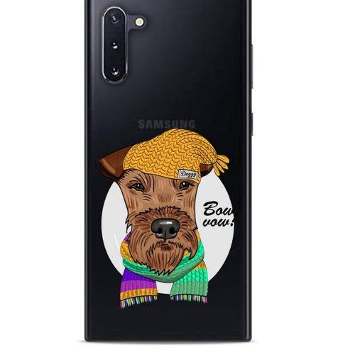 Zoologix (87) Samsung Galaxy Note 10 Şeffaf Kılıf Silikon Desenli