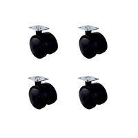 Küçük Plastik Tablalı Teker - 40 MM  HKS101 - 4 Adet