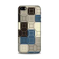 Apple Iphone 5 Uyumlu Kılıf Insomnia (50) Shockproof Kılıf Kahve Siyah