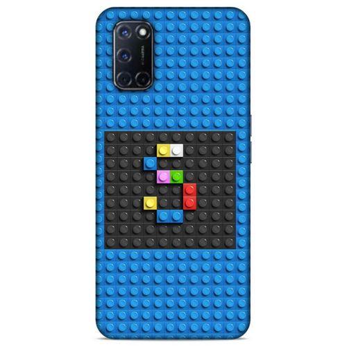 Lopard Oppo A52 Uyumlu Kılıf BloX (30) Silicone Case S Harfi
