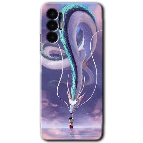 Tecno Spark 8 Pro Kılıf HD Desen Baskılı Arka Kapak - Dragon Snake