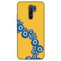 Nazarium (14) Desenli Silikon Kapak Xiaomi Redmi 9 Kılıf