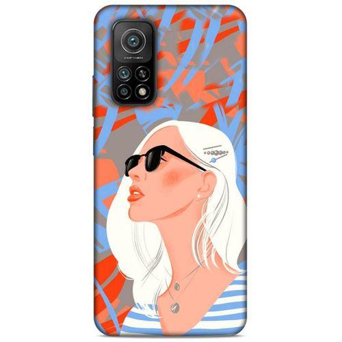Lopard Xiaomi Mi 10T 5G Uyumlu Kılıf Sürreal Yüzler ♀ (13) Silikon Kap Baskılı