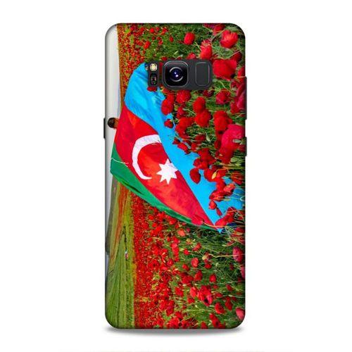 Samsung Galaxy S8 Uyumlu Kılıf Azarbaijan (8) Baskılı Kılıf Azərbaycan Lale