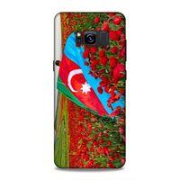 Samsung Galaxy S8 Uyumlu Kılıf Azarbaijan (8) Baskılı Kılıf Azərbaycan Lale