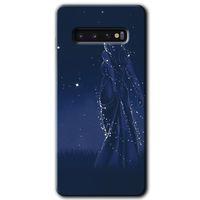 Galaxy S10 Kılıf HD Desen Baskılı Arka Kapak - Gecenin Kraliçesi + Kırılmaz Cam