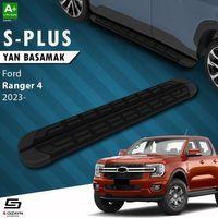 S-Dizayn Ford Ranger 4 S-Plus Siyah Yan Basamak 203 Cm 2023 Üzeri A+ Kalite